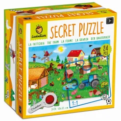 Ludattica SECRET PUZZLE - puzzle z tajemnicą - GOSPODARSTWO ROLNE