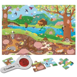 Ludattica SECRET PUZZLE - puzzle z tajemnicą - POD ZIEMIĄ I W KRYJÓWKACH
