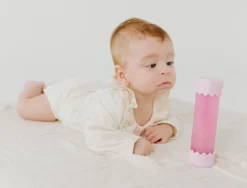 Jellystone Sensoryczna butelka dla niemowląt SOFT PINK
