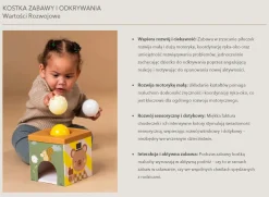 Taf Toys Sensoryczna kostka edukacyjna