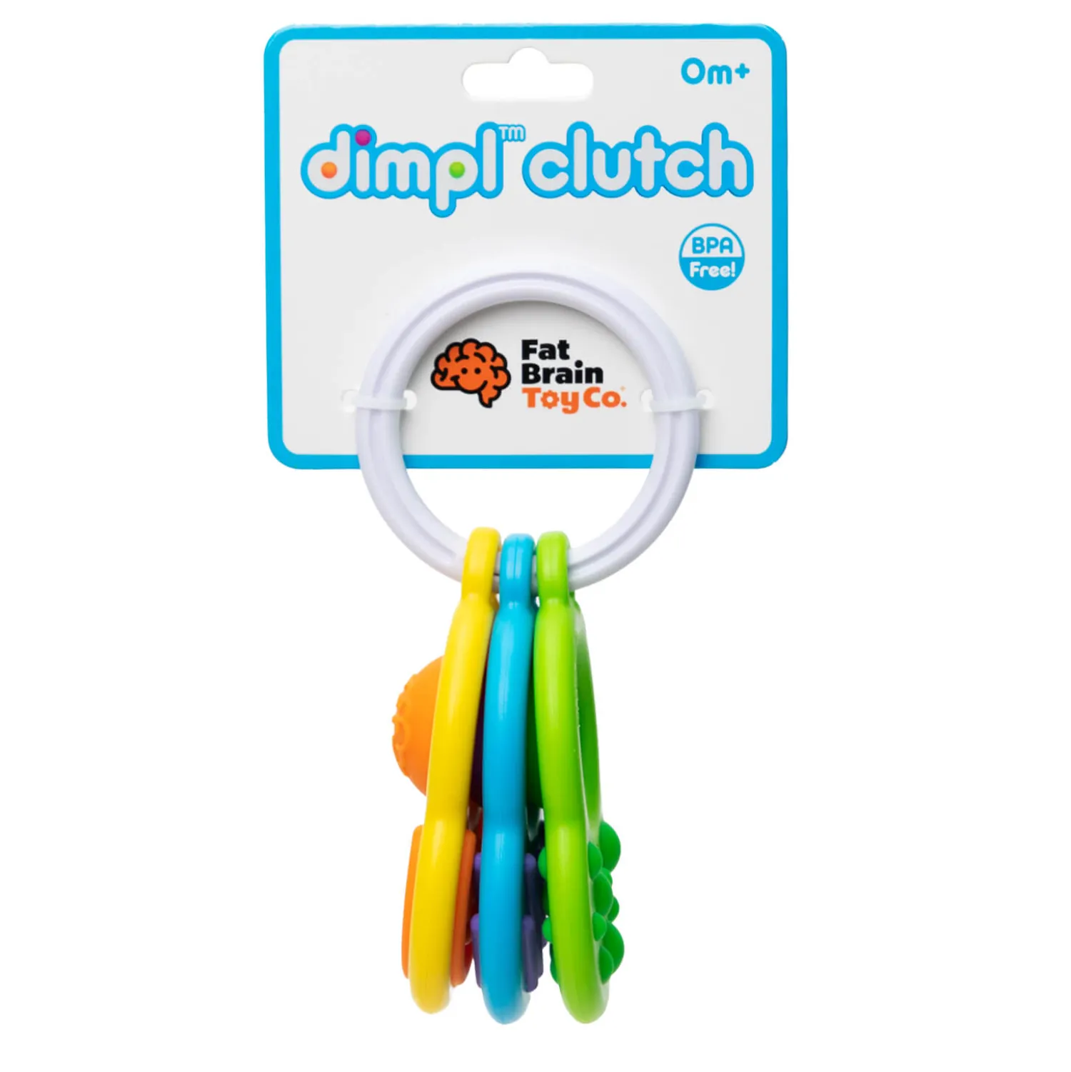 Fat Brain Toys Sensoryczne Bąbelki Dimpl na Zawieszce