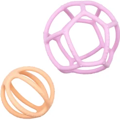 Jellystone Sensoryczne piłki 2w1 Bubblegum & Peach