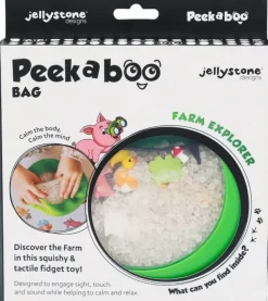 Jellystone Sensoryczny dysk z figurkami A-Ku-Ku! Peekaboo - Farma