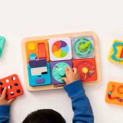Fat Brain Toys Sensoryczny Kwadrat. PlayTab. Zmiatacz Kulek