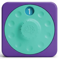 Fat Brain Toys Sensoryczny Kwadrat. PlayTab. Tarcza Numerowa