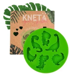 KNETA Silikonowa foremka do ciastoliny - Dino