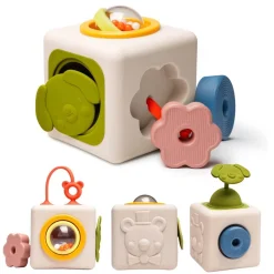 Taf Toys Silikonowa kostka sensoryczna A kuku