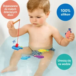 LUDI Silikonowe rybki do łowienia na magnes