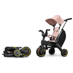 Doona Składany rowerek trójkołowy Liki S3 - Blush Pink
