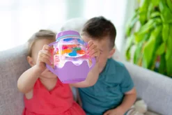 Dzieci Glo Pals Słoik sensoryczny do napełnienia wodą - fioletowy