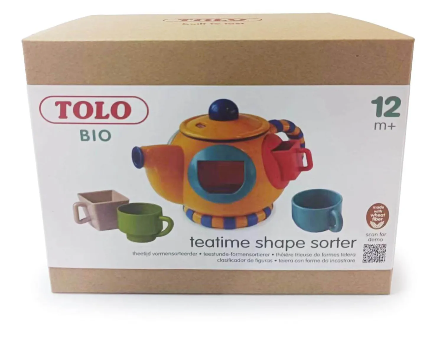 TOLO Bio Sorter kształtów czajnik do herbaty 12m+