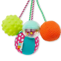 B.Toys Sounds So Squeezy – gryzak z piłeczkami sensorycznymi