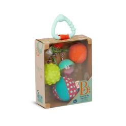 B.Toys Sounds So Squeezy – gryzak z piłeczkami sensorycznymi