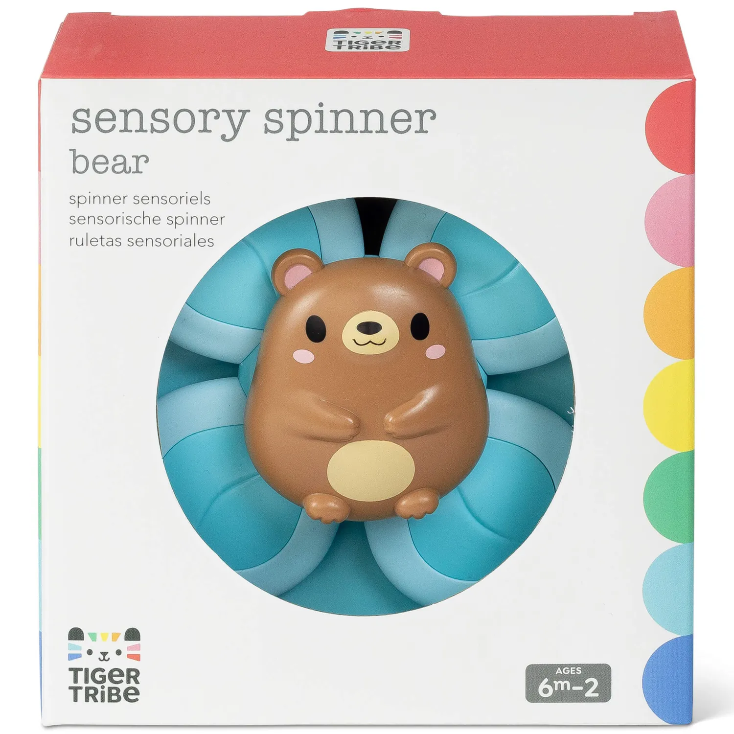 Tiger Tribe Spinner sensoryczny - Miś