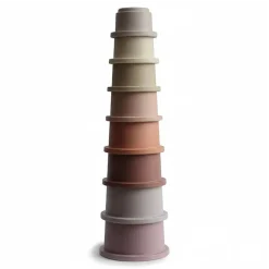 Mushie Stacking Tower - wieża z kubeczków PETAL