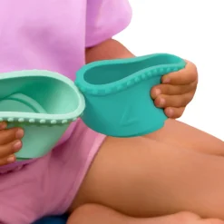 B.Toys Stackin’ Squishies – miękkie kubeczki i klocki sensoryczne 2w1