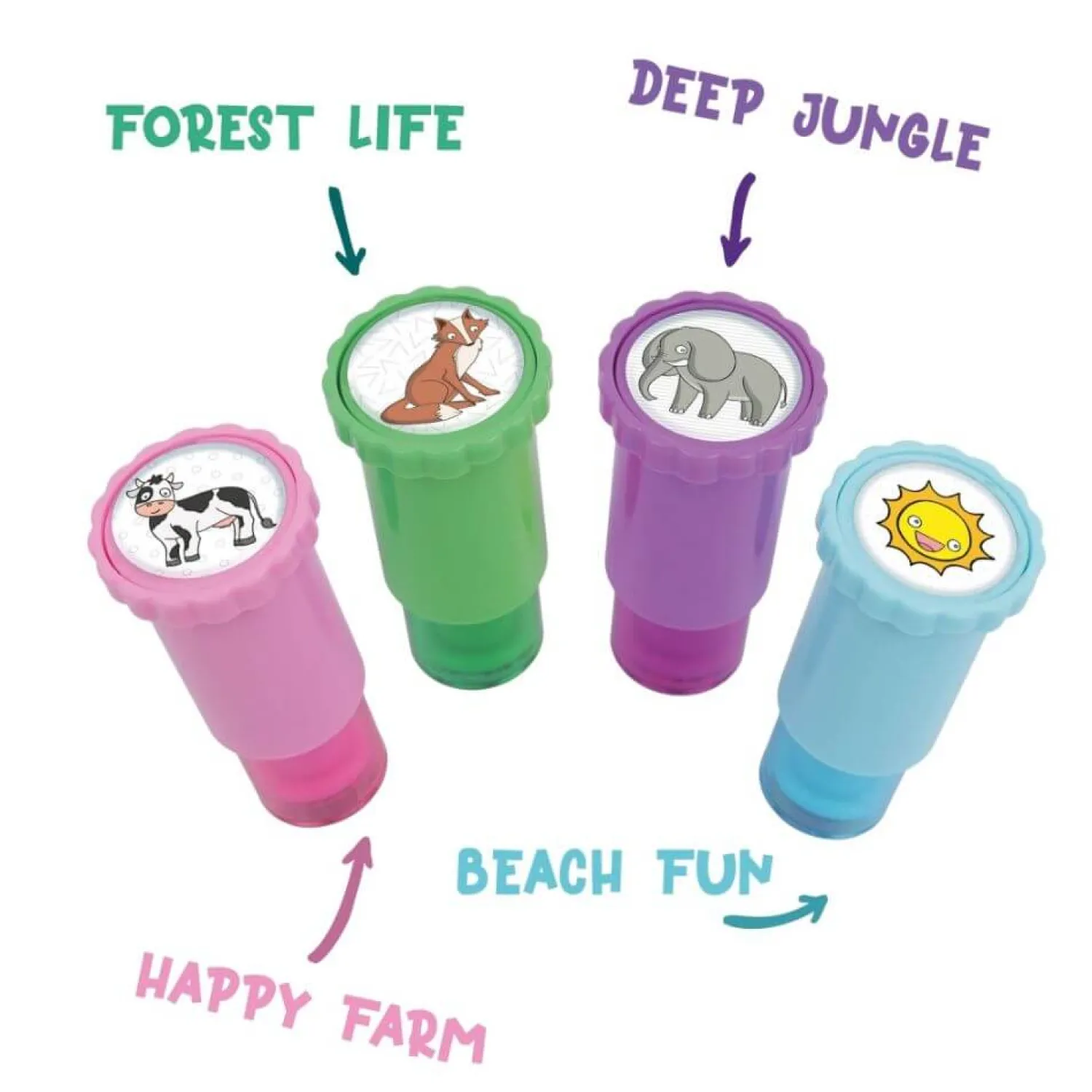 Apli Kids Stempel z naklejkami - Plaża