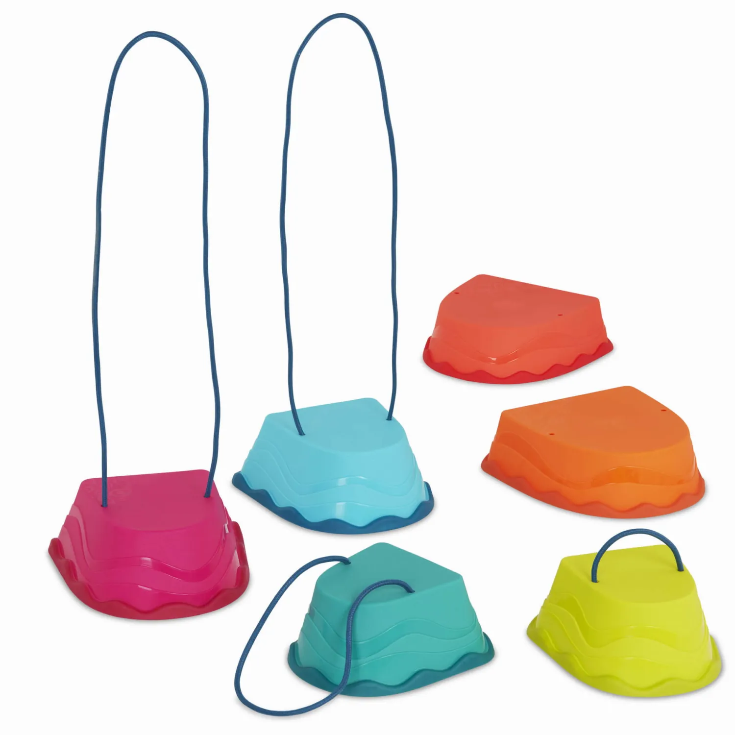 B.Toys Step-n-Stomp – zestaw stepperów – szczudeł dla dzieci