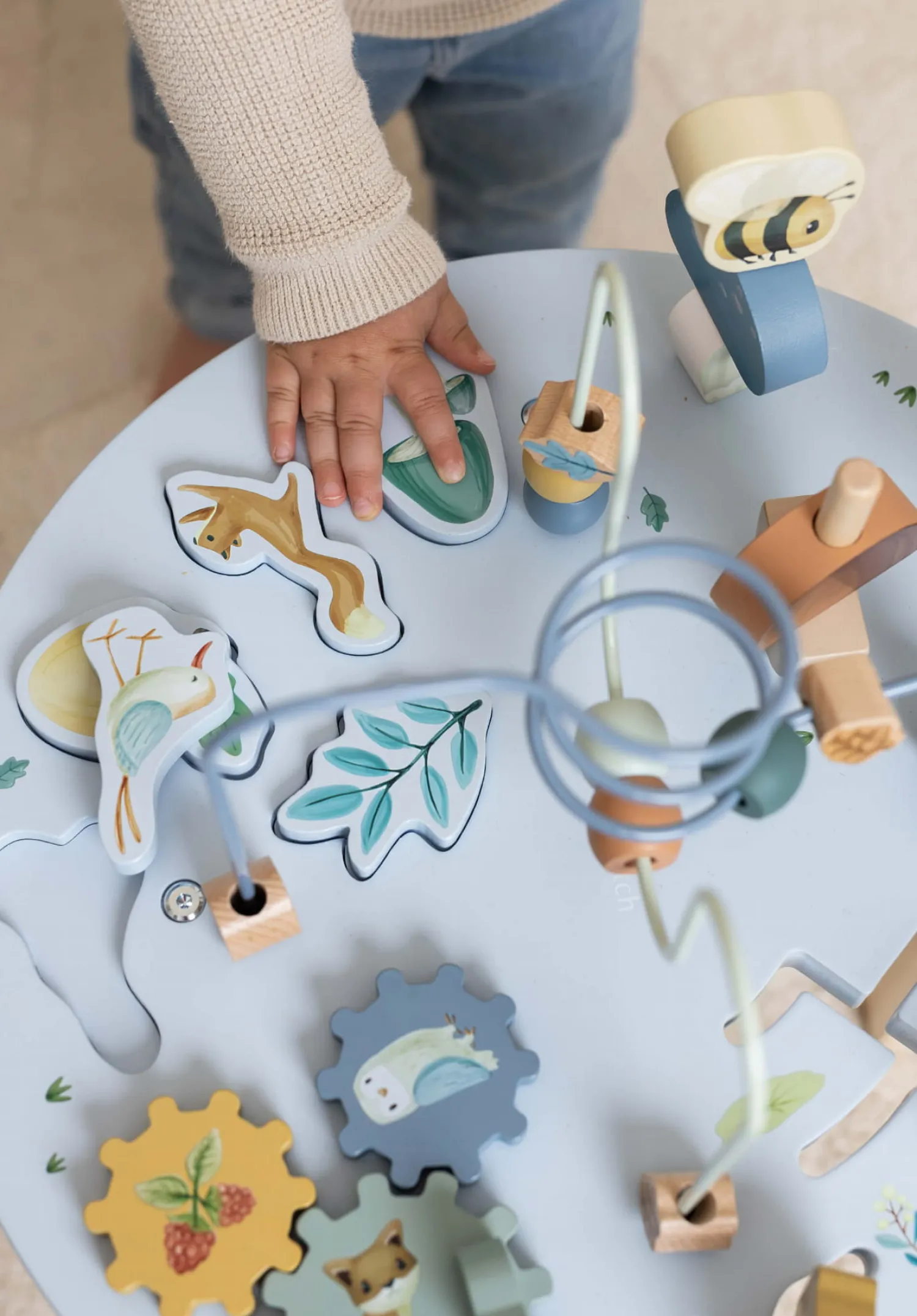 Little Dutch Stolik edukacyjny Forest Friends FSC
