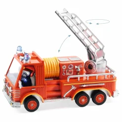 Djeco Straż pożarna CRAZY MOTORS - CAPTAIN FIRE