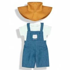 Lillitoy Strój farmera dla lalki Miniland 38cm