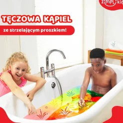 Zimpli Kids Strzelający proszek do kąpieli Crackle Baff Colours 6 użyć 6 kolorów 3+