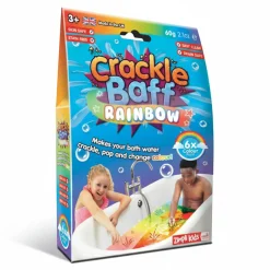 Zimpli Kids Strzelający proszek do kąpieli Crackle Baff Colours 6 użyć 6 kolorów 3+