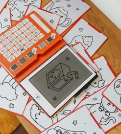 Kidywolf Tablet graficzny z szablonami do rysowania KIDYDRAW-MINI - kawai
