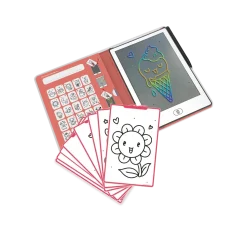 Kidywolf Tablet graficzny z szablonami do rysowania KIDYDRAW-MINI - kawai
