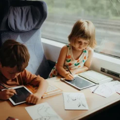 Kidywolf Tablet graficzny z szablonami do rysowania KIDYDRAW-MINI - dinozaury