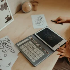 Kidywolf Tablet graficzny z szablonami do rysowania KIDYDRAW-MINI - ocean i piraci