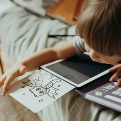 Kidywolf Tablet graficzny z szablonami do rysowania KIDYDRAW-MINI - ocean i piraci