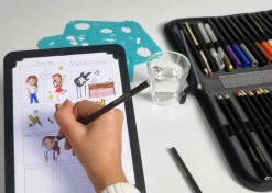 Buki Tablet 3 w 1 z podświetleniem