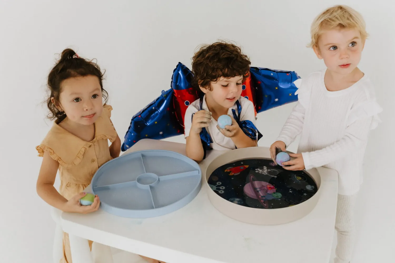 Jellystone Tacka sensoryczna Play Tray 2w1 - Soft Blue