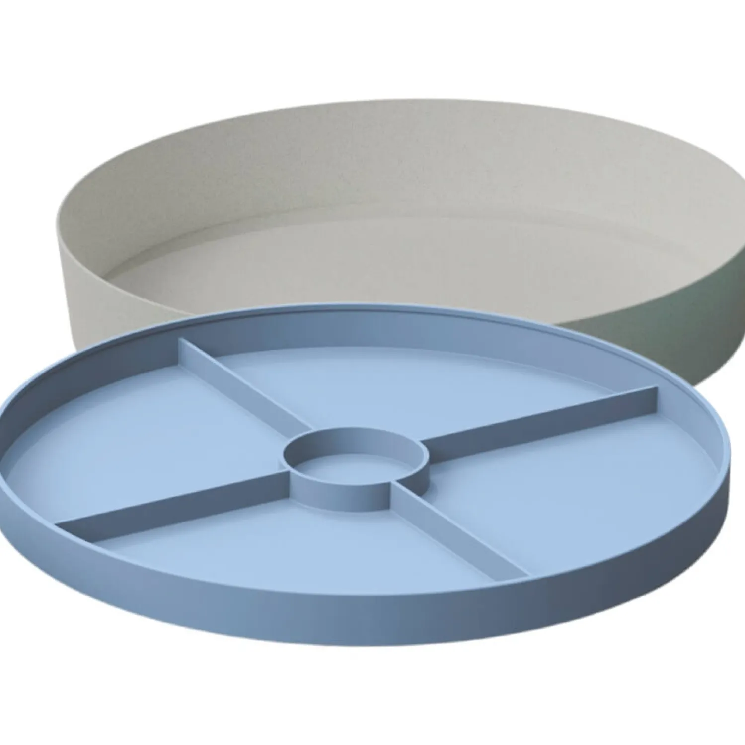Jellystone Tacka sensoryczna Play Tray 2w1 - Soft Blue