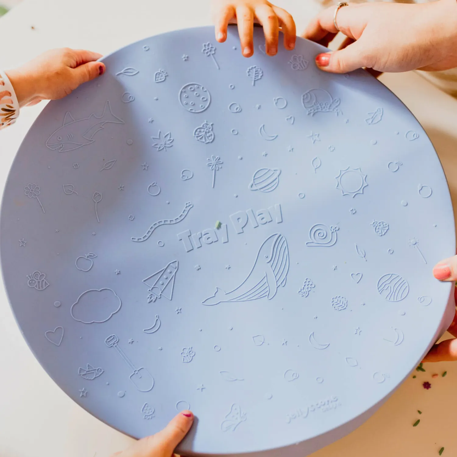 Jellystone Tacka sensoryczna Play Tray 2w1 - Soft Blue