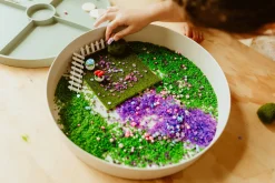 Jellystone Tacka sensoryczna Play Tray 2w1 - Sage