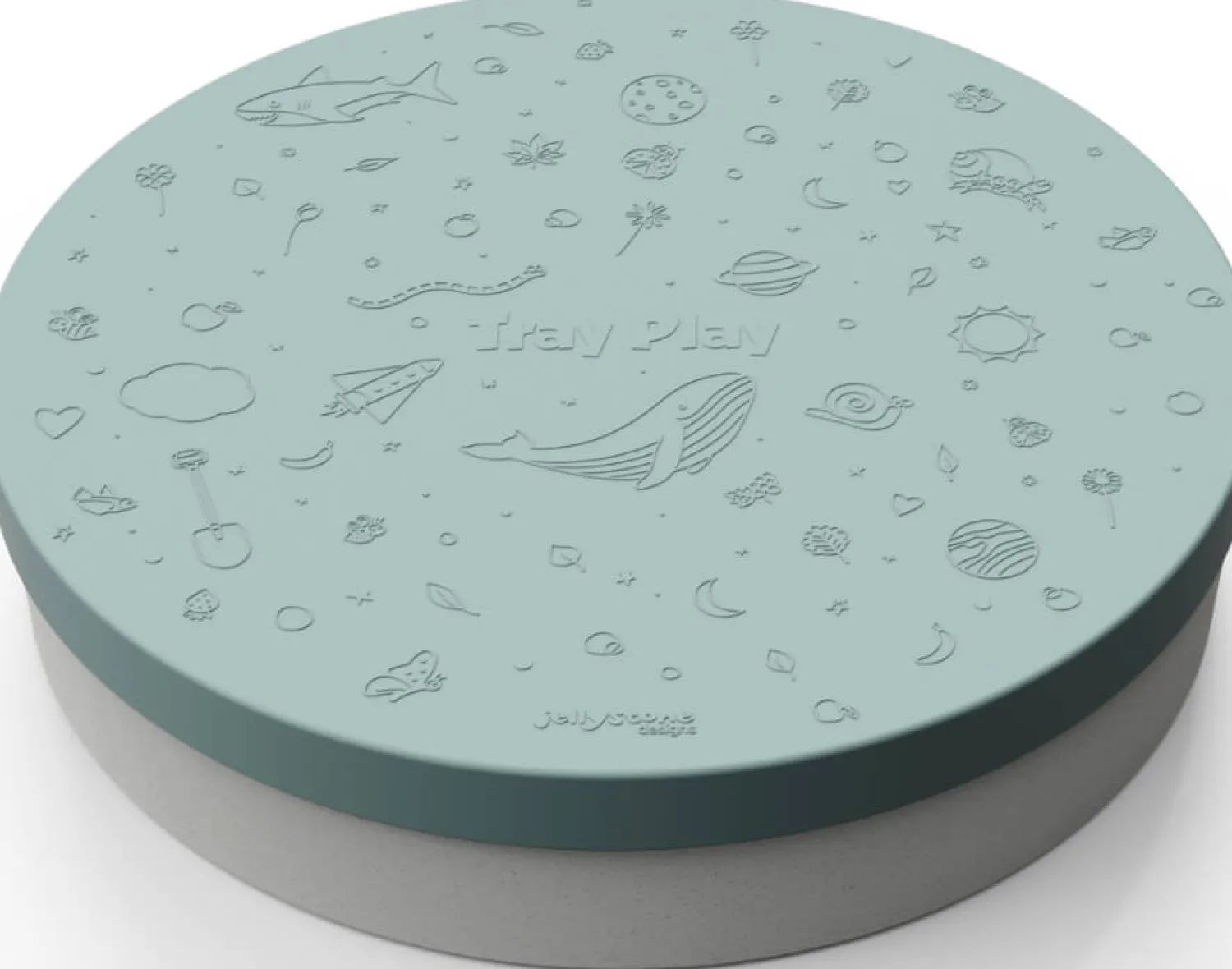 Jellystone Tacka sensoryczna Play Tray 2w1 - Sage