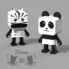 Dzieci Mobility On Board Tańczący głośnik Dancing Animals - Panda