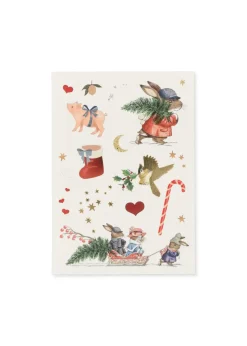 Konges slojd Tatuaże christmas multi - zwierzątka