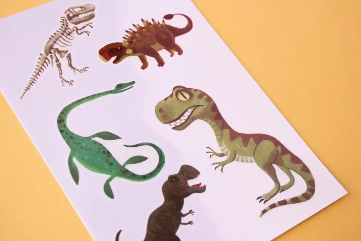 Londji Tatuaże dla dzieci, Dinozaury