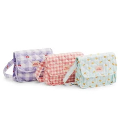 Tiny Harlow Torba z akcesoriami dla lalek Pink Gingham