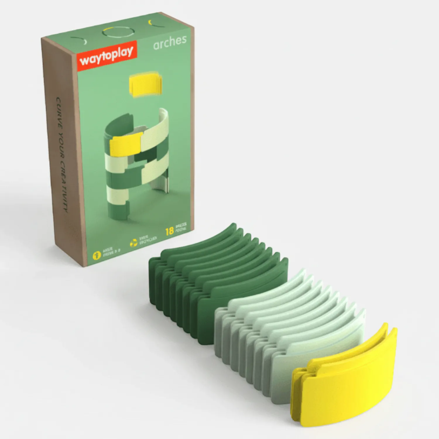 WayToPlay Tory do układania Arches - Starter Set, 18 el.