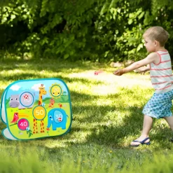 B.Toys Toss ‘n’ Score – gra zręcznościowa 3w1 z tarczami