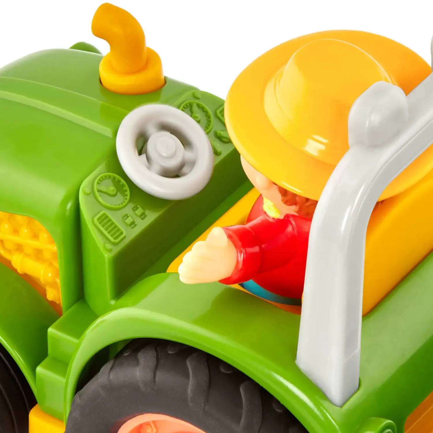 Battat Traktor z przyczepą, rolnikiem i zwierzętami - Farming Fun Tractor