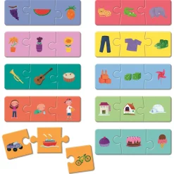 Ludattica TRIO Montessori - gra-układanka - GRUPOWANIE LOGICZNE