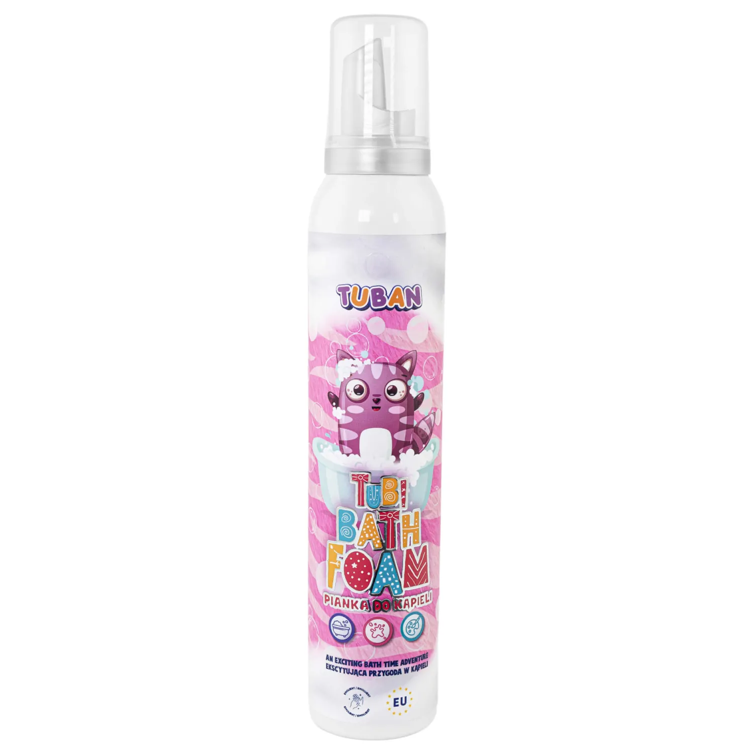 Tuban Tubi Pianka - różowa, 200 ml