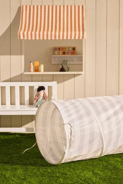 Kids Concept Tunel Star dla dziecka - Stripe Grey