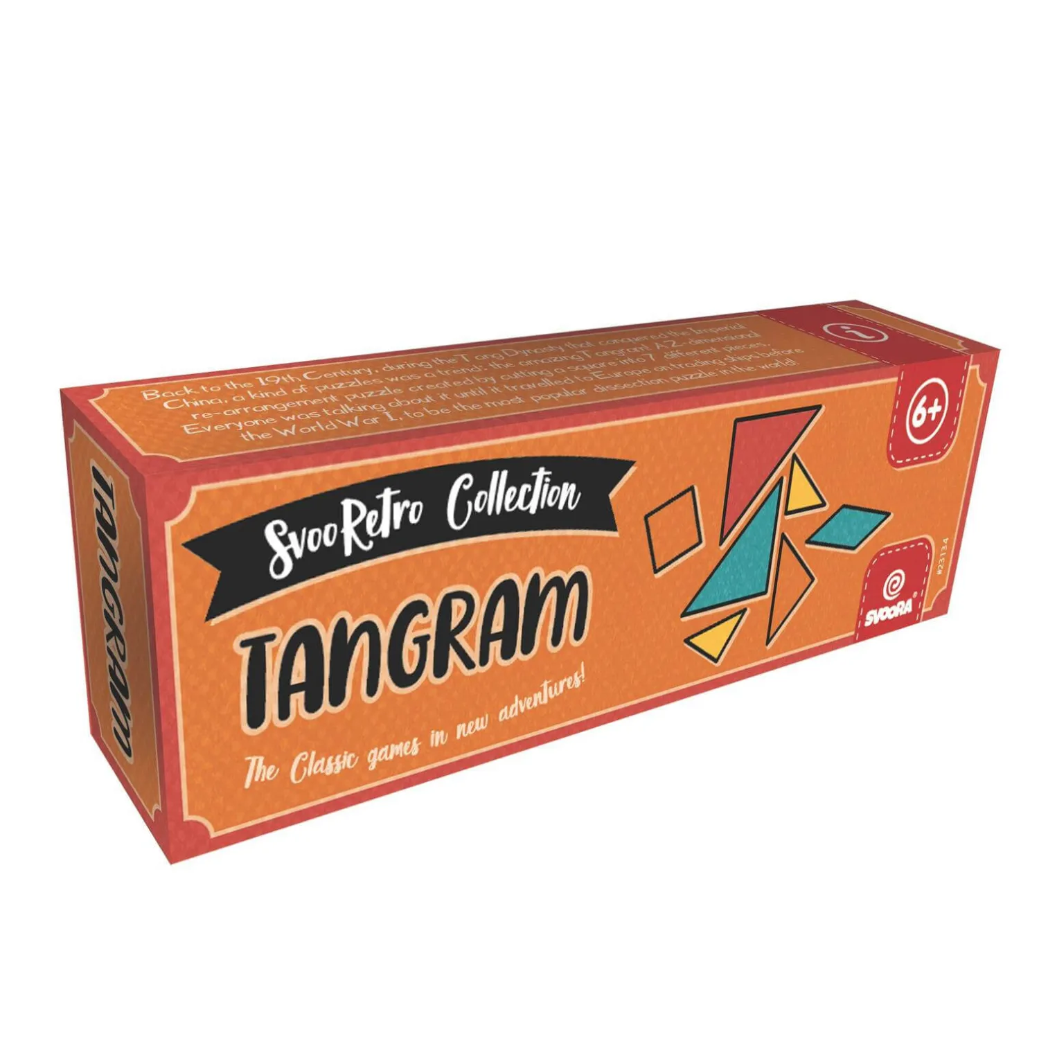 SVOORA Układanka logiczna SvooRetro Tangram
