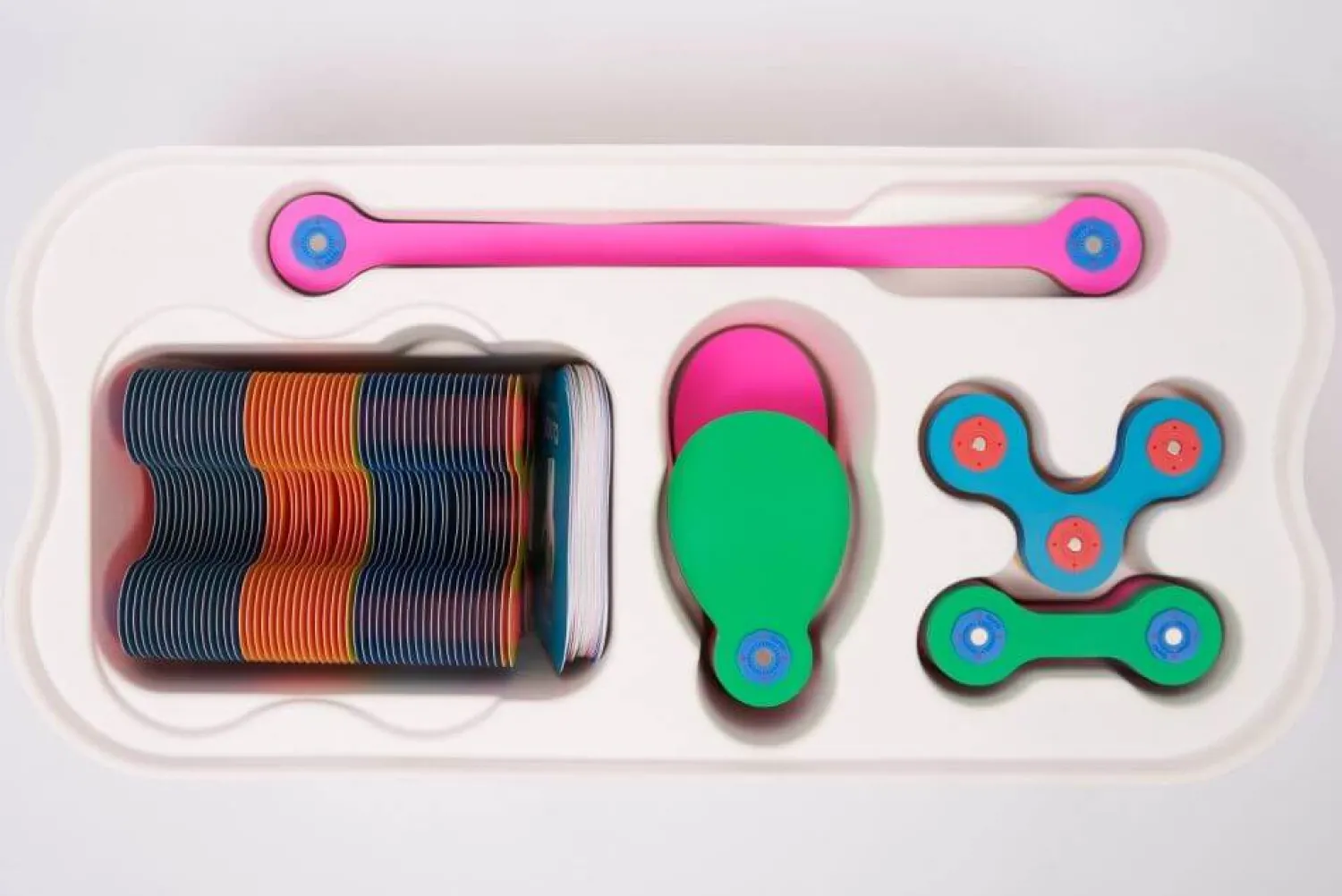 CLIXO Układanka magnetyczna Classroom Pack, 100 elementów